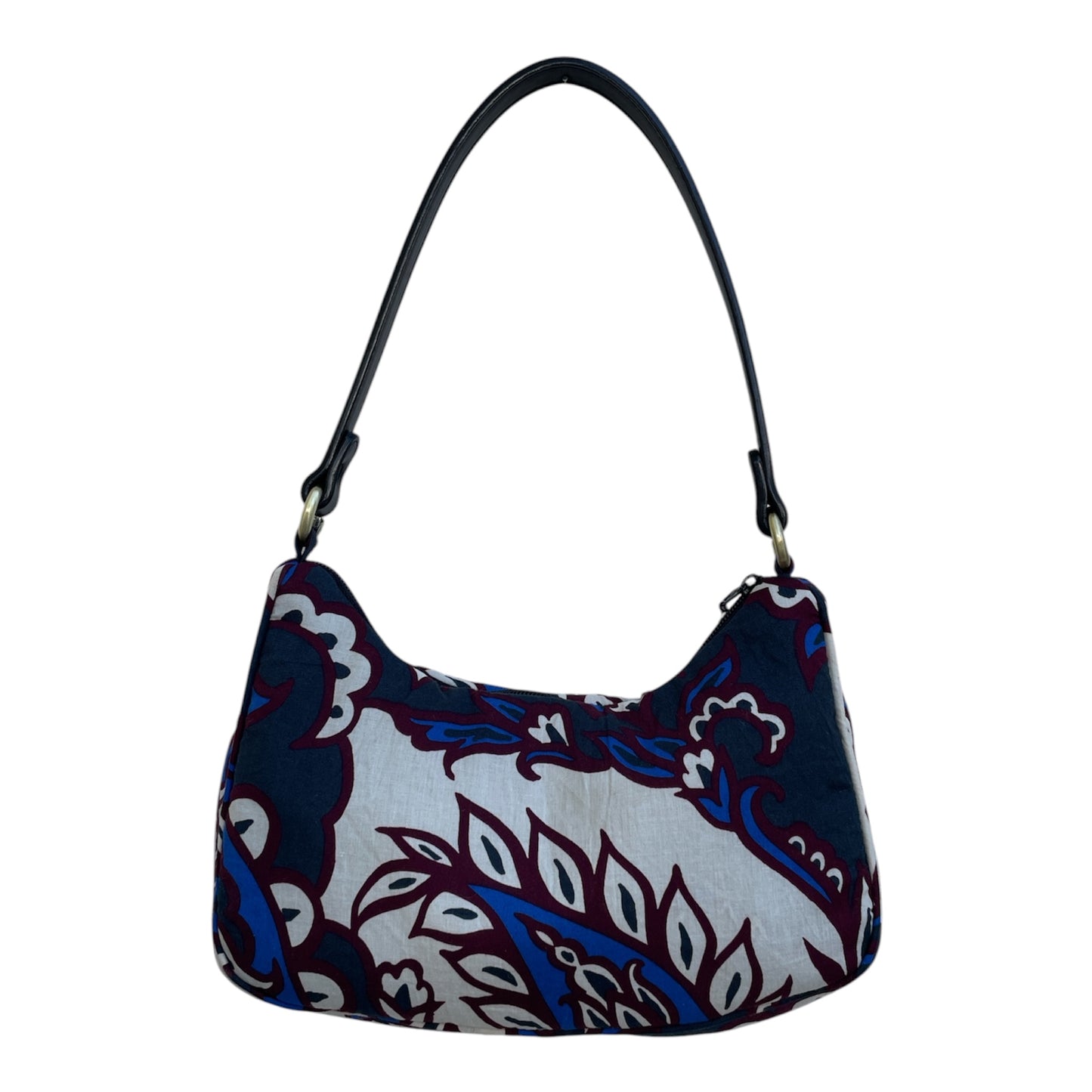 Bolso Media Luna con asa de cuero