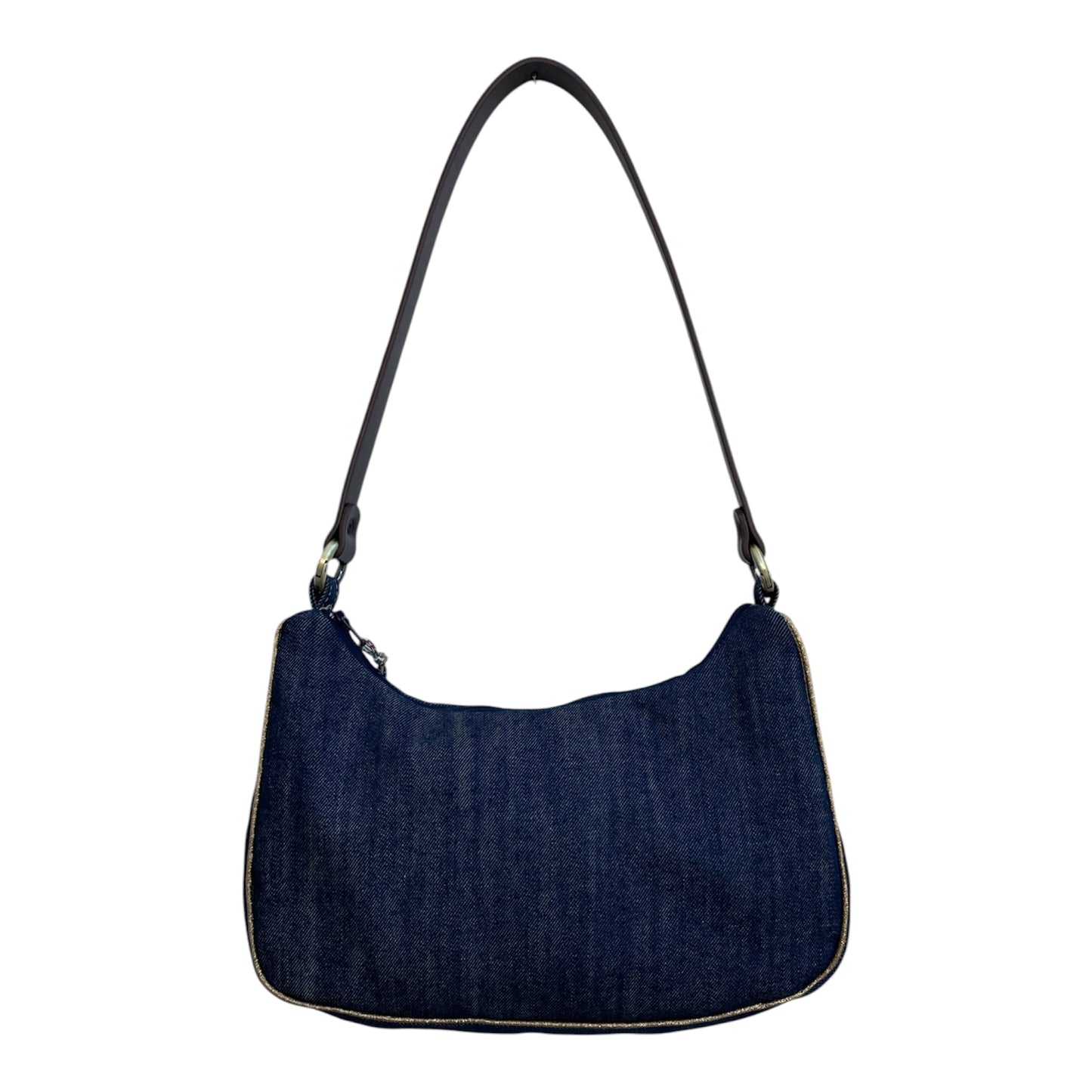 Bolso Media Luna con asa de cuero