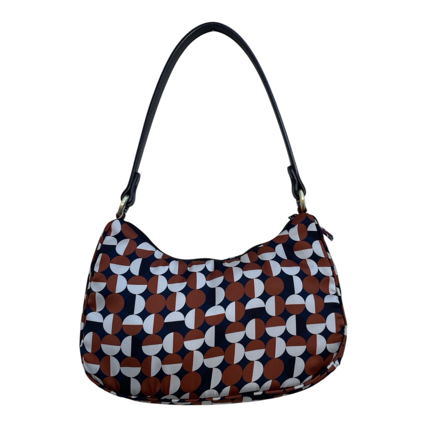 Bolso Media Luna con asa de cuero