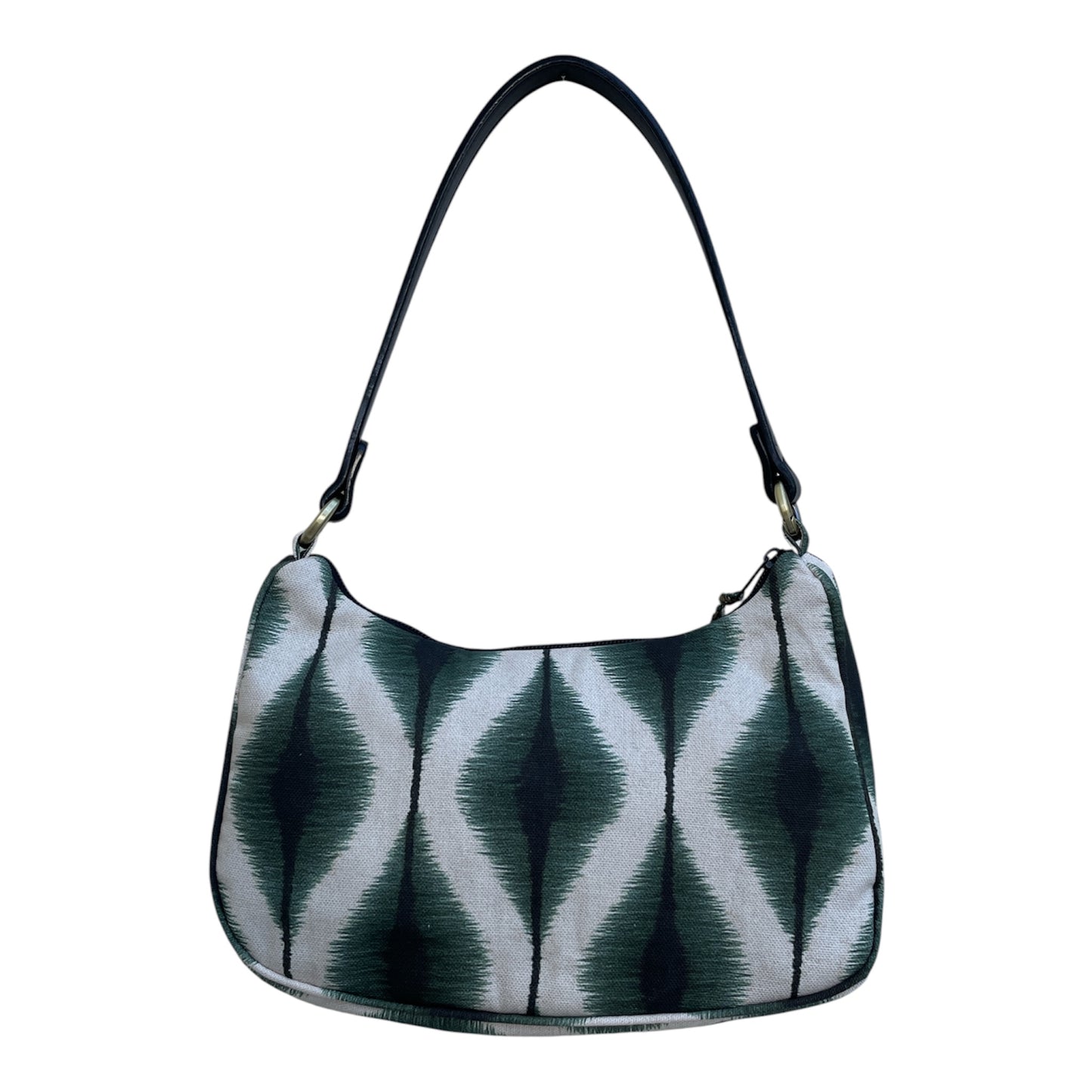 Bolso Media Luna con asa de cuero