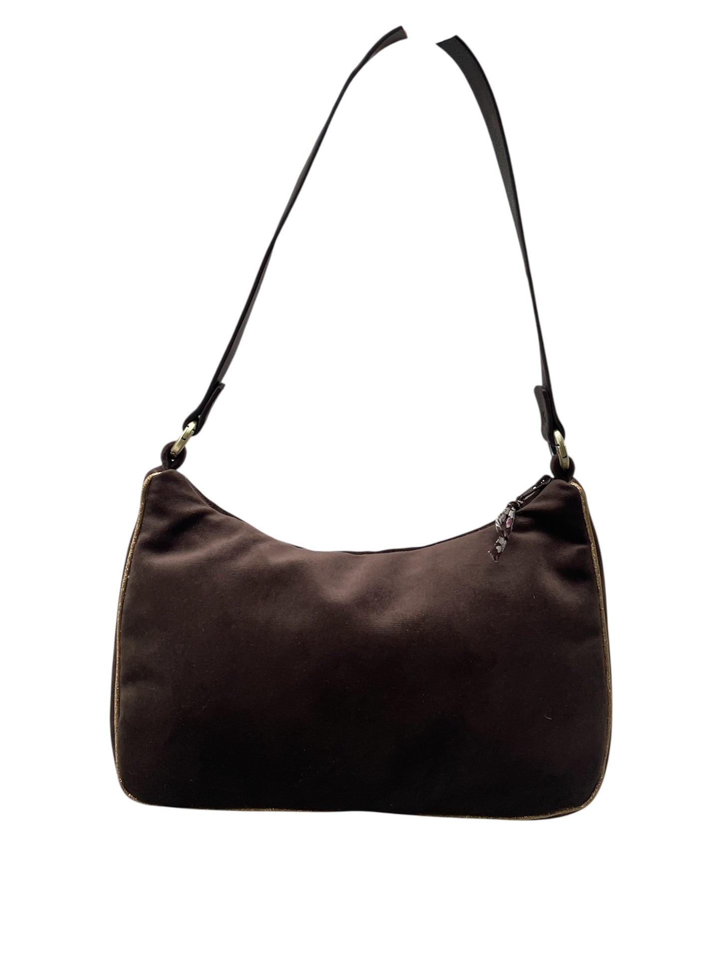 Bolso Media Luna terciopelo