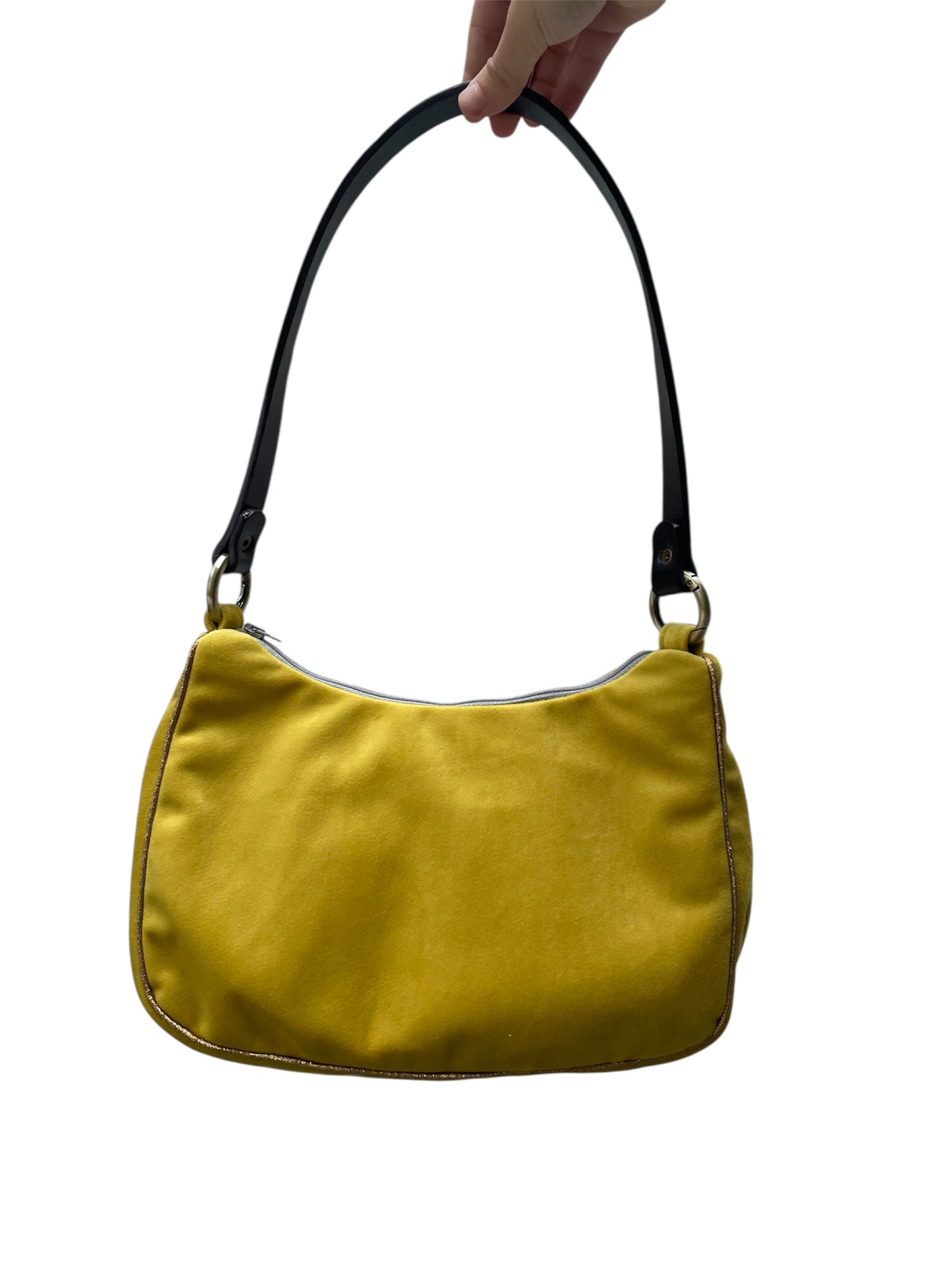 Bolso Media Luna terciopelo